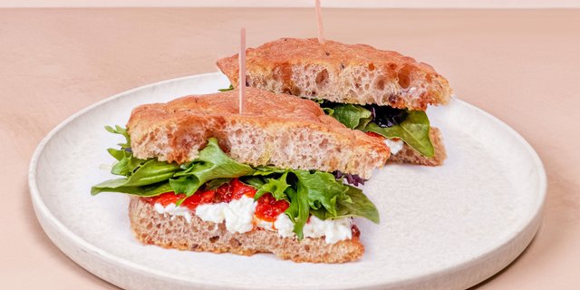 Burrata Caprese Sandwich