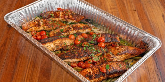Cedar Roasted Salmon