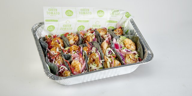 Baja Cali Shrimp Tacos Tray