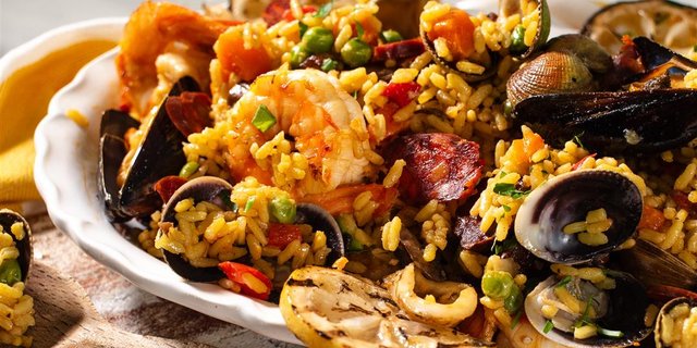 Seafood Paella