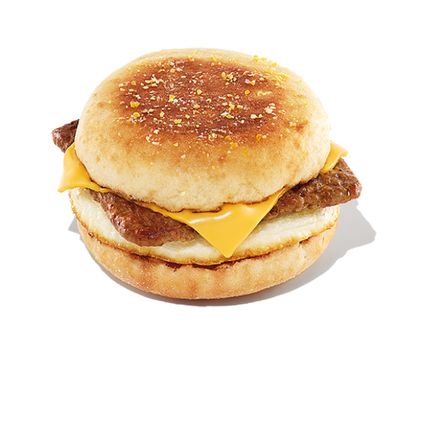 Turkey Sausage, Egg & Cheese Breakfast Sandwich