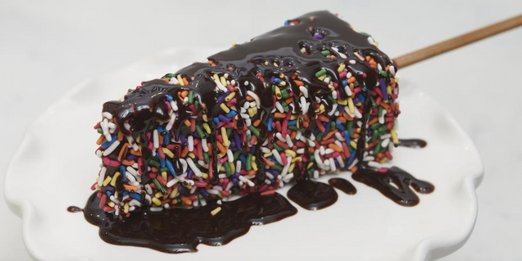 Funfetti Birthday Cheesecake on a Stick