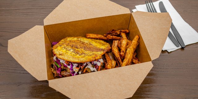 Griot Pork Sandwich