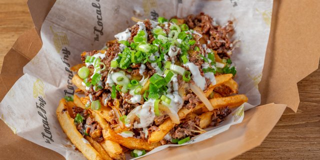 Korean Cheesesteak Fries