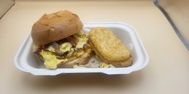 Bacon, Egg & Cheese Sandwich