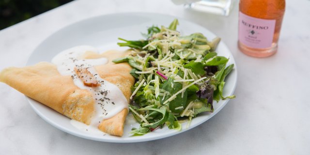 Ham & Gruyere Crepe