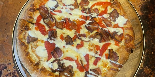 Chicken Bacon Ranch Pizza