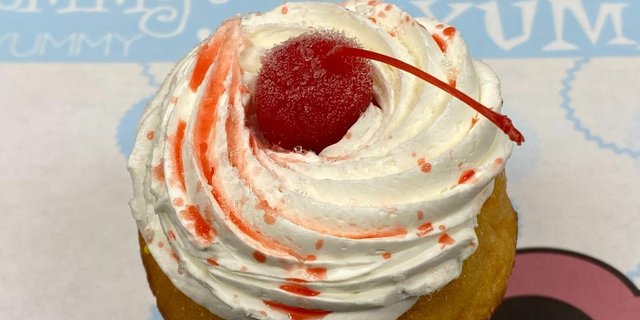 Cherry Chip Cupcake