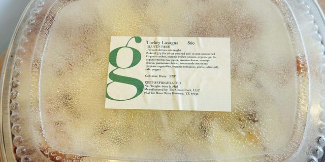 Gluten-Free Turkey Lasagna