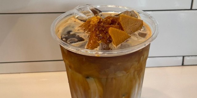 Iced Dalgona Café Latte
