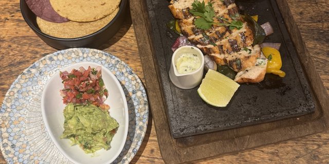 Mesquite Grilled Chicken Fajitas