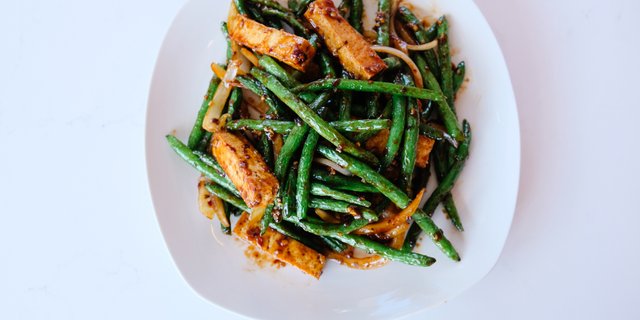 Spicy String Bean w/ Tofu