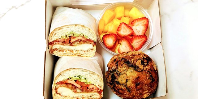 Fried Chicken Jack Sandwich Boxed Lunch