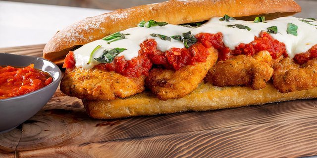 Chicken Parmesan Sandwich