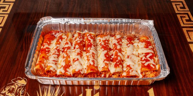 Ground Beef Enchiladas Tray