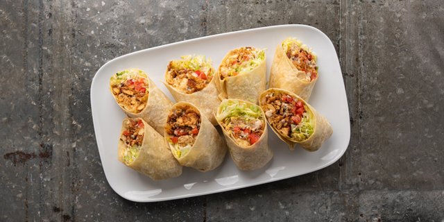 Apache Chicken Wraps