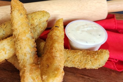 Breaded Dill Pickle Spears