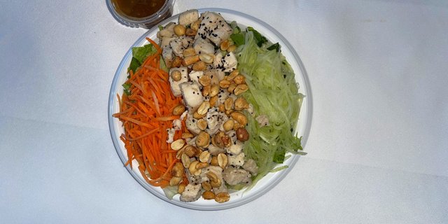 Individual Asian Chicken Salad