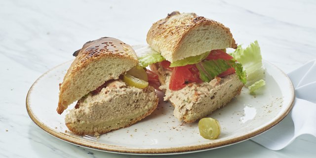 Tuna Primavera Sandwich
