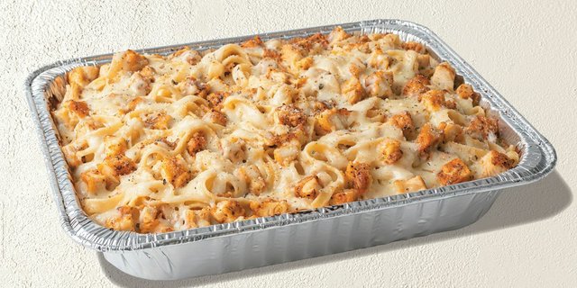 Baked Fettuccine Alfredo With Chicken
