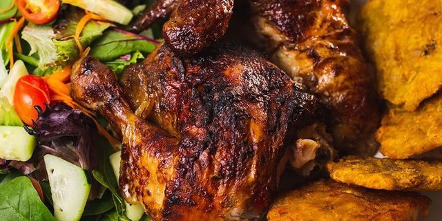 Half Chicken Combo Meal