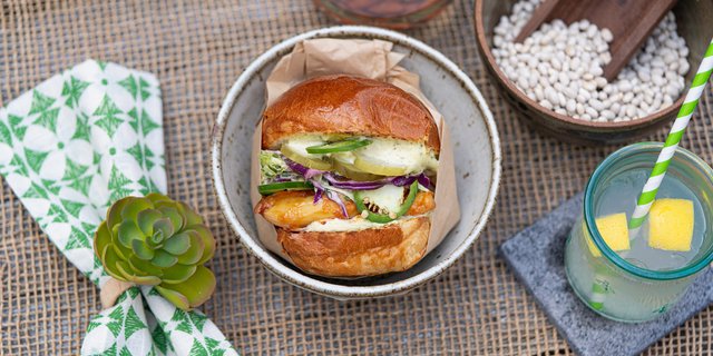 Vegan Pulled BBQ Jackfruit Sandwich Boxed Lunch
