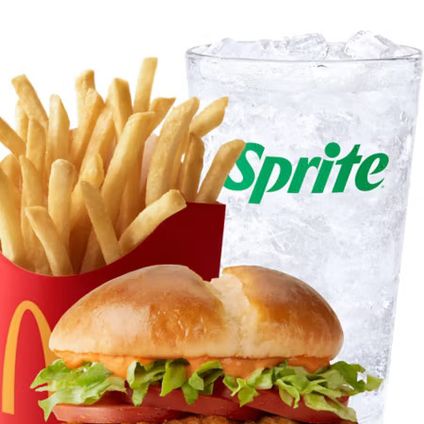 Spicy McCrispy Sandwich Meal