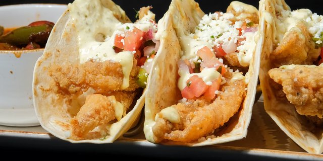 Fried Grouper Taco Bar