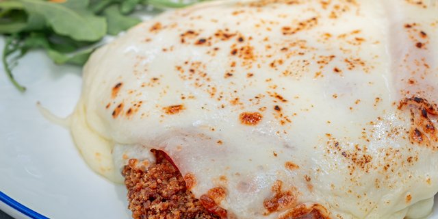Chicken Milanesa Napolitana