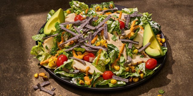 Southwest Chicken Ranch Salad