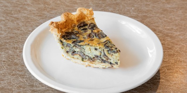 Mushroom Quiche