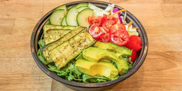 Green Goddess Veggie Salad Bowl