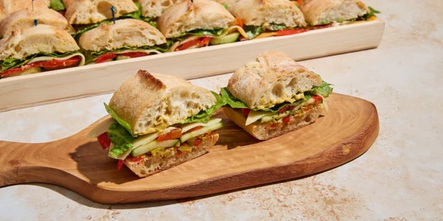 Vegetarian Sandwich Platter