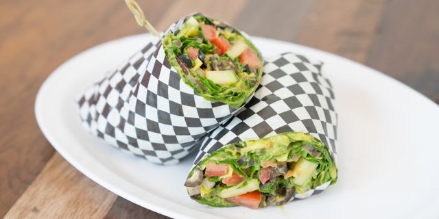 Vegetarian Wrap Platter