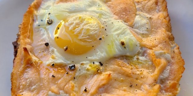 Salmon & Egg Toast