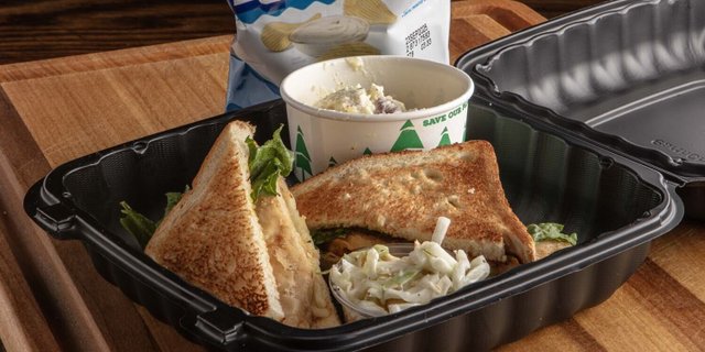 Rocky's "Not Chicken" Sandwich Box