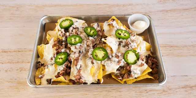 Chopped Brisket Nacho Bar