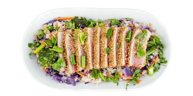 Thai Tuna Rice Bowl