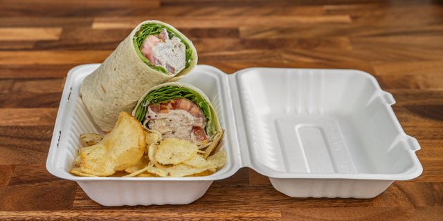Fresh Tuna Salad Wrap