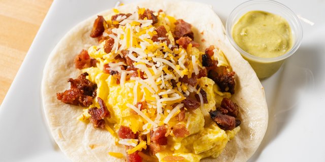 Bacon, Egg & Cheese Taco