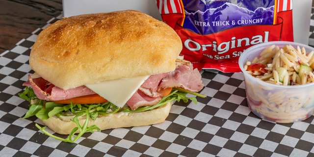 Pastrami & Swiss Sandwich Boxed Lunch