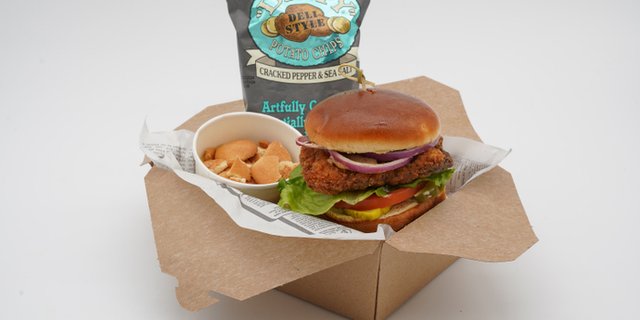 Chicken Fried Steak Sandwich Box