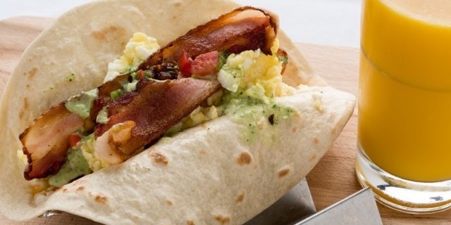 Bacon Breakfast Tacos