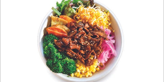 Spicy Pork Salad Bowl