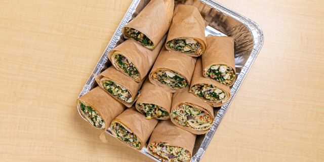 Crispy Tofu Wraps