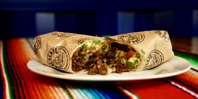 Carne Asada & Egg Burrito