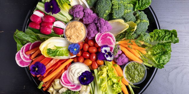 Spanish-Inspired Crudité Platter