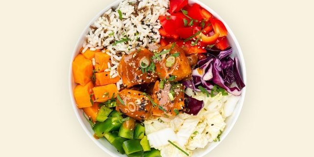 Ginger Miso Salmon Bowl