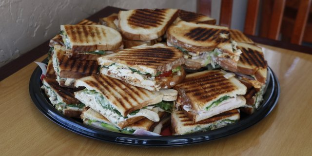 Large Assorted Panini Platter