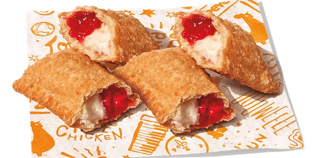 25-Piece Strawberry & Cream Cheese Pies